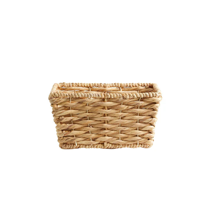 Handwoven Water Hyacinth Basket