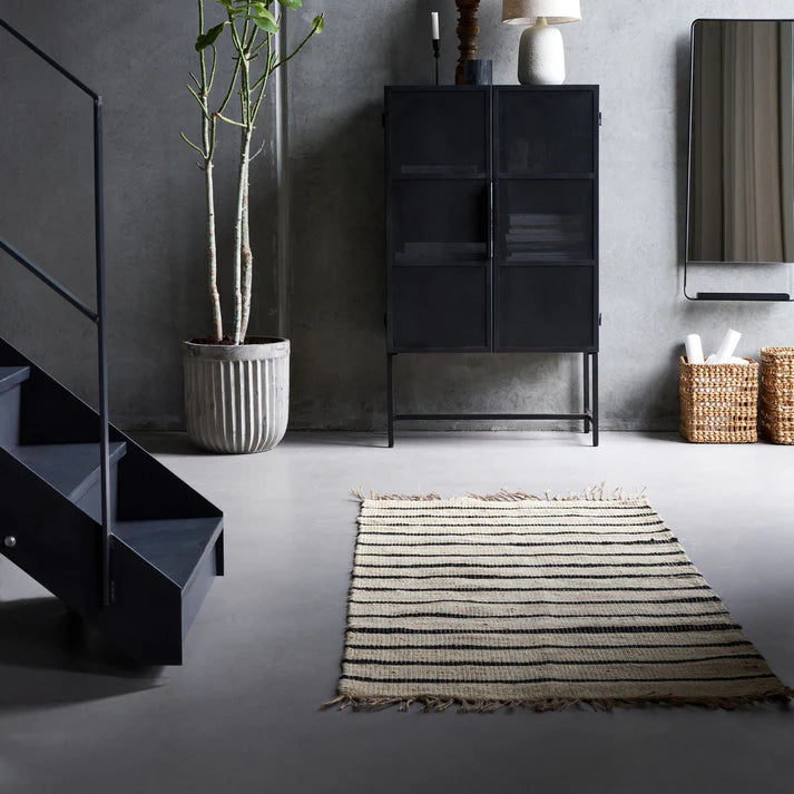 Striped Woven Rug