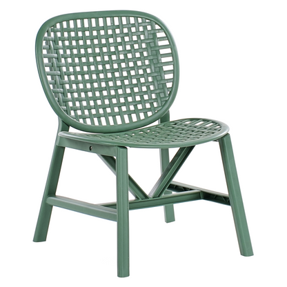 Bar Green Bistro Set With Table And Low Chairs