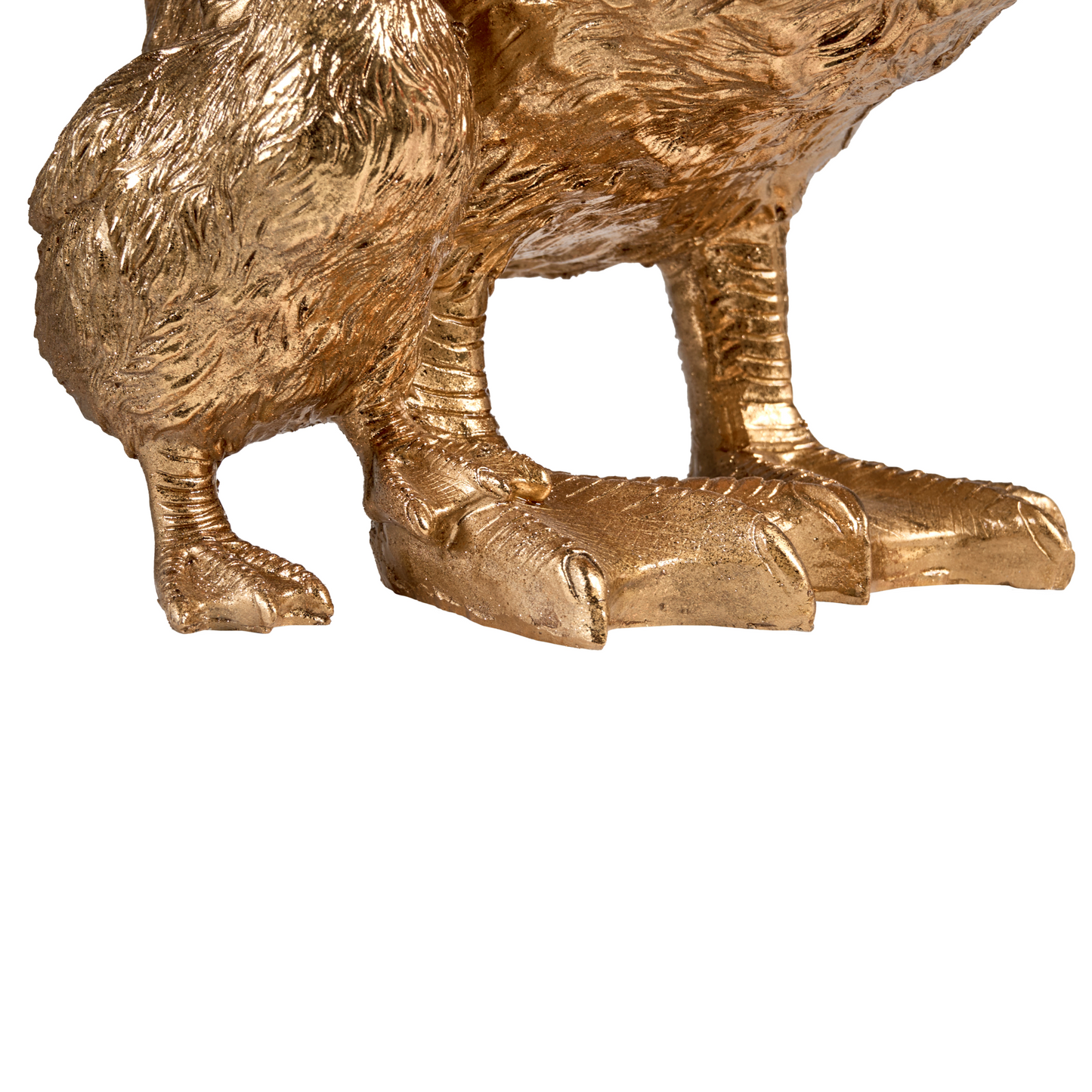 Gold Duck Table Lamp Polyresin Bedside Light
