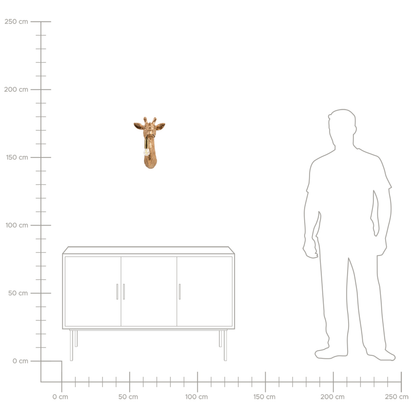 Giraffe Glam Wall Lamp Gold Polyresin Bedside Light Reading Lamp Animal Themed Living Room Bedroom Glam Style