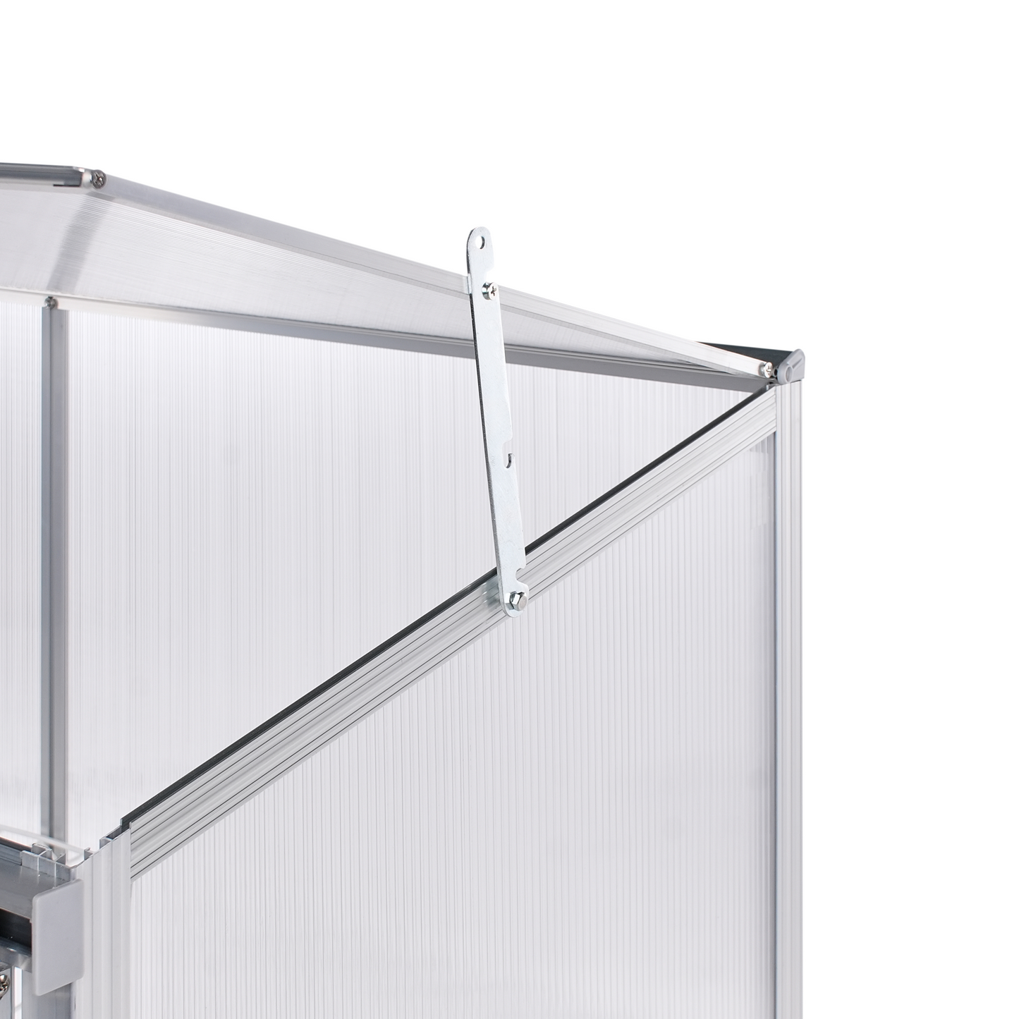 Balcony Greenhouse Aluminium Frame Polycarbonate Panels UV