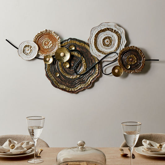 Handmade Multicolour Iron Wall Decor Modern Home Accessory