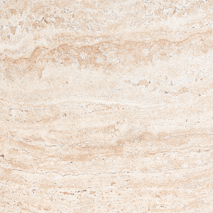 Beige Travertine Effect Coffee Table Stonelike Veneer