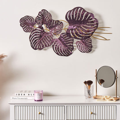 Multicolour Metal Wall Decor Handmade Modern Hanging Ornament for Living Rooms