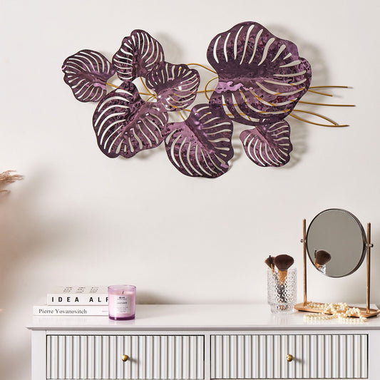 Multicolour Metal Wall Decor Handmade Modern Hanging Ornament for Living Rooms