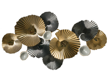 Multicolour Metal 3D Wall Decor Hanging Art Piece