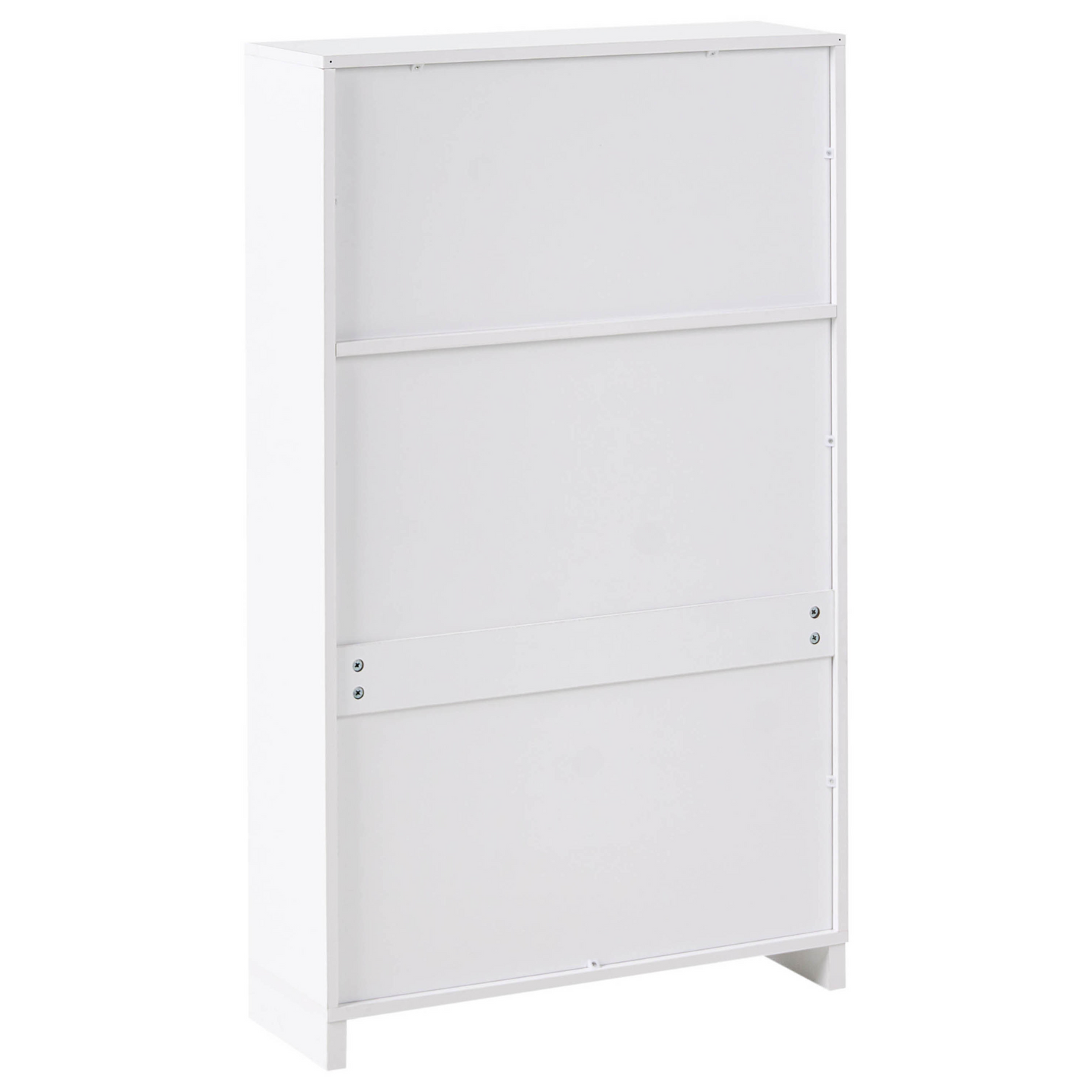 Shoe Cabinet White 3 Compartments Scandinavian Design