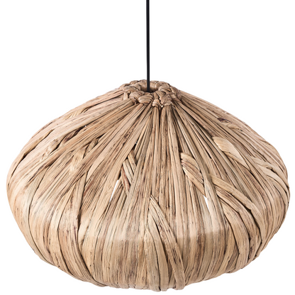 Water Hyacinth Pendant Lamp Boho Handmade Living Room