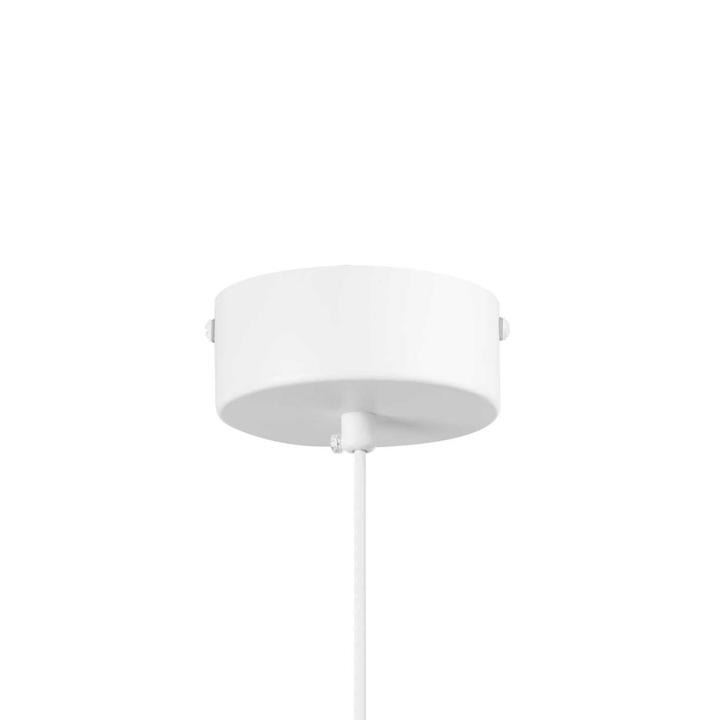 Pendant Lamp White Cone Modern Industrial Ceiling Light For Living Room And Dining Room
