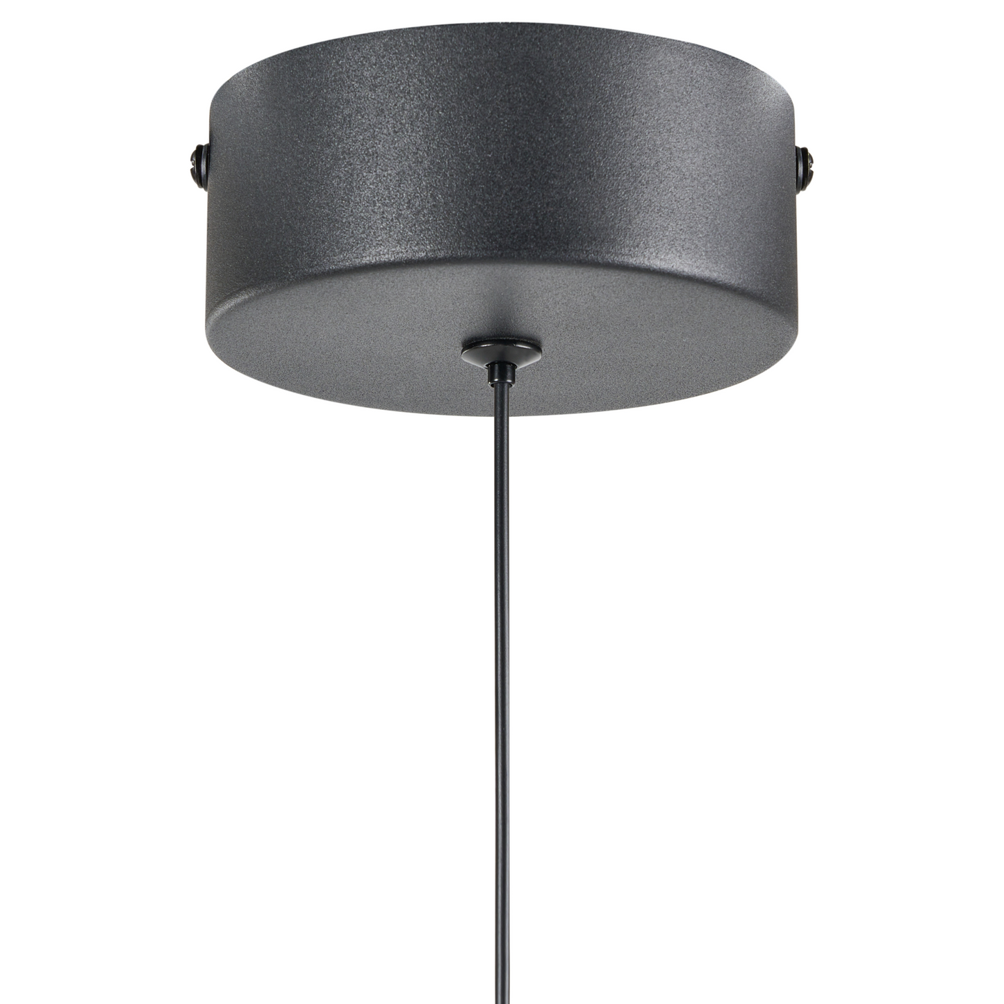Pendant Lamp Black Metal Spiral LED Ceiling Light For Living Room And Dining