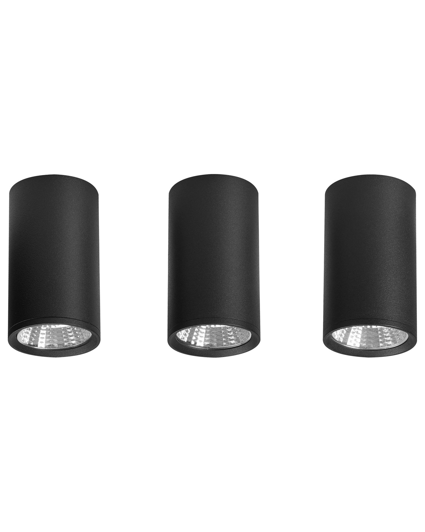 Ceiling Lamp Black Set Of 3 Modern Round Metal Pendant Lights For Living Room And Dining Room