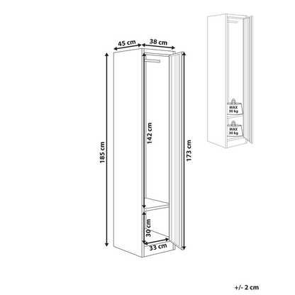 Storage Locker White Blue Metal Cabinet With Locking Doors