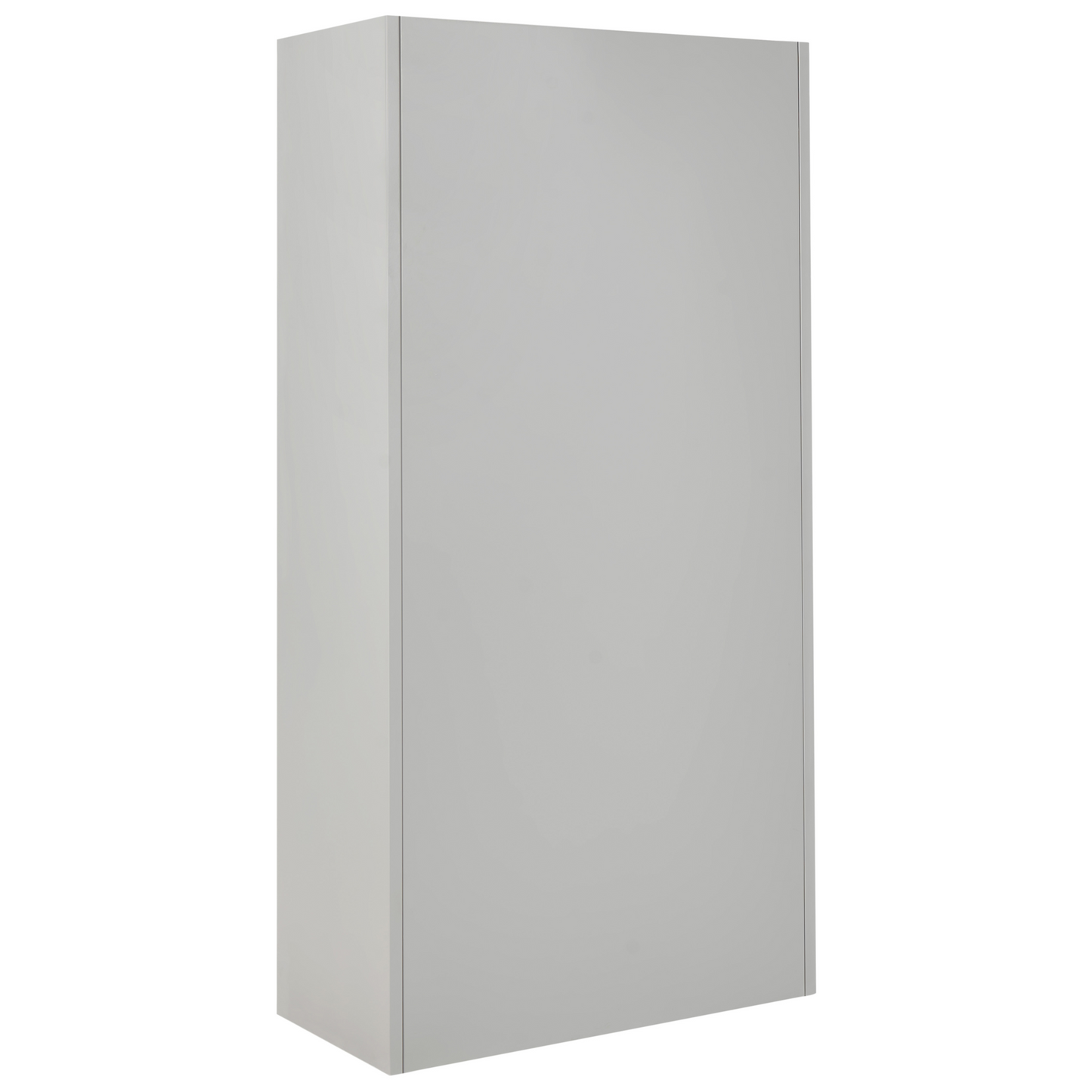 Lockable Three Door Storage Locker White Grey Metal Cabinet