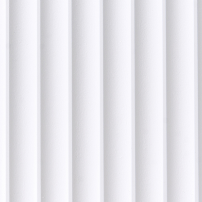 NovaHome Shoe Storage Cabinet White MDF 2 Compartments Fluted Modern