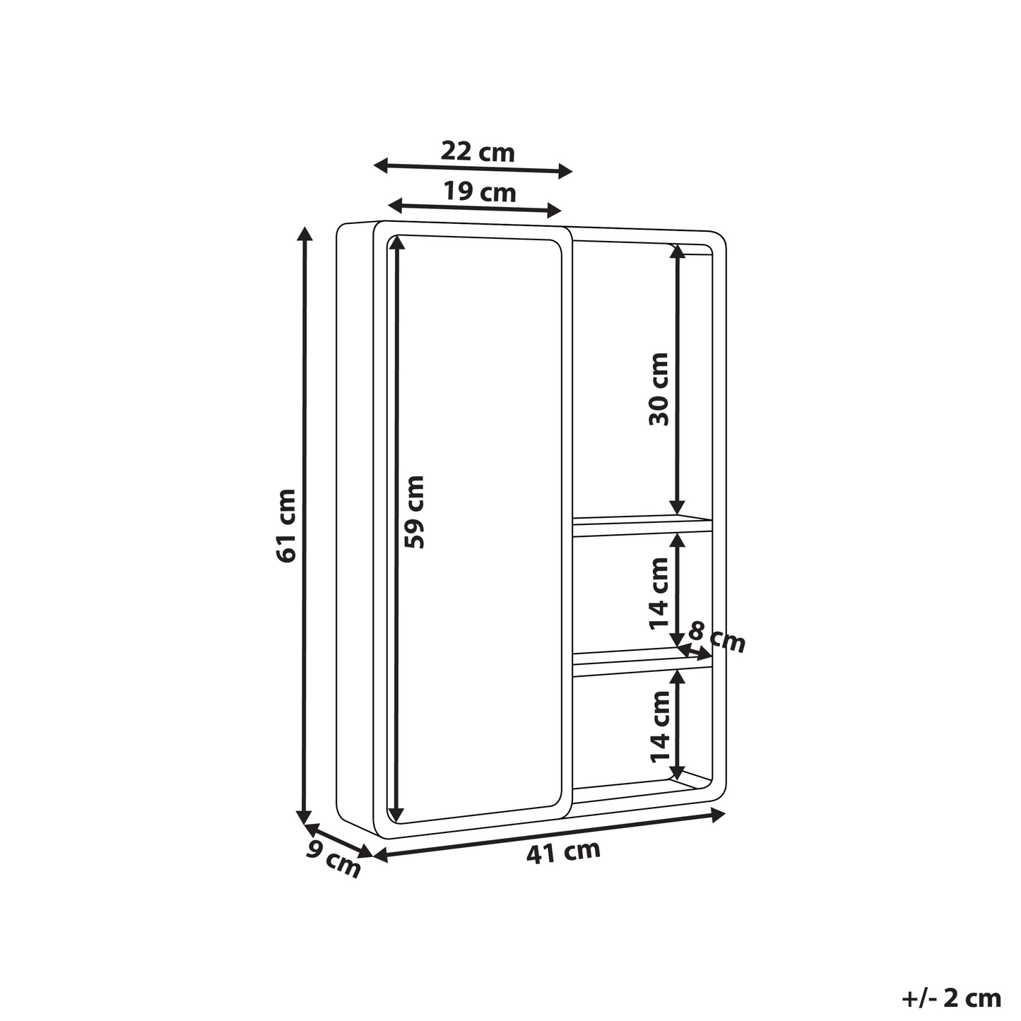 Bamboo Home Bathroom Cabinet With Mirror Sliding Door Light Brown
