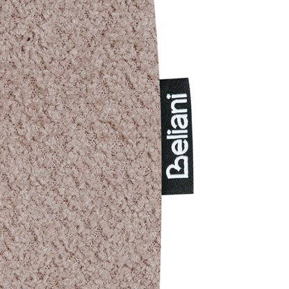 Boucle Taupe Armchair With Armrests Nursery Chair For Children Modern Design