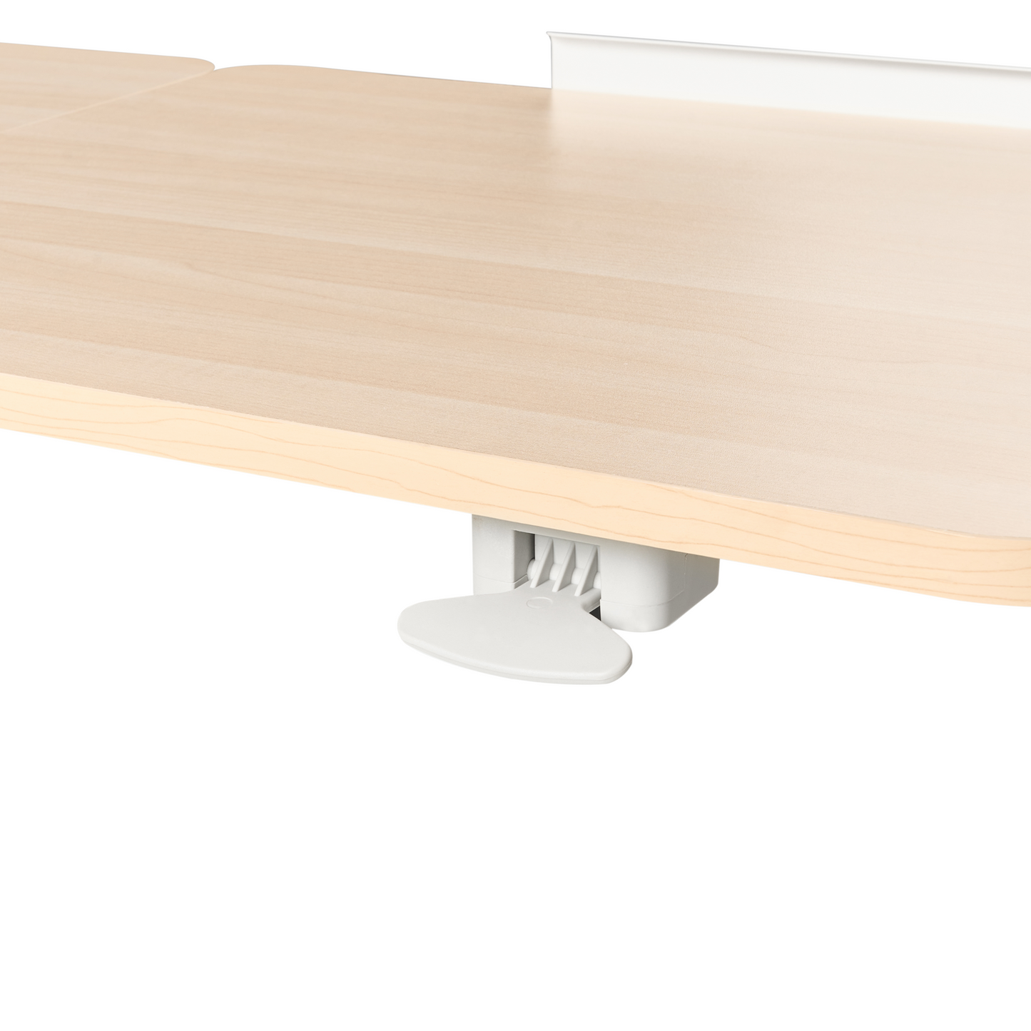 Manually Adjustable Laptop Desk Brown White 70 x 40cm