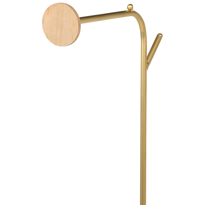 Gold Iron Clothes Rail 171cm Freestanding Rack