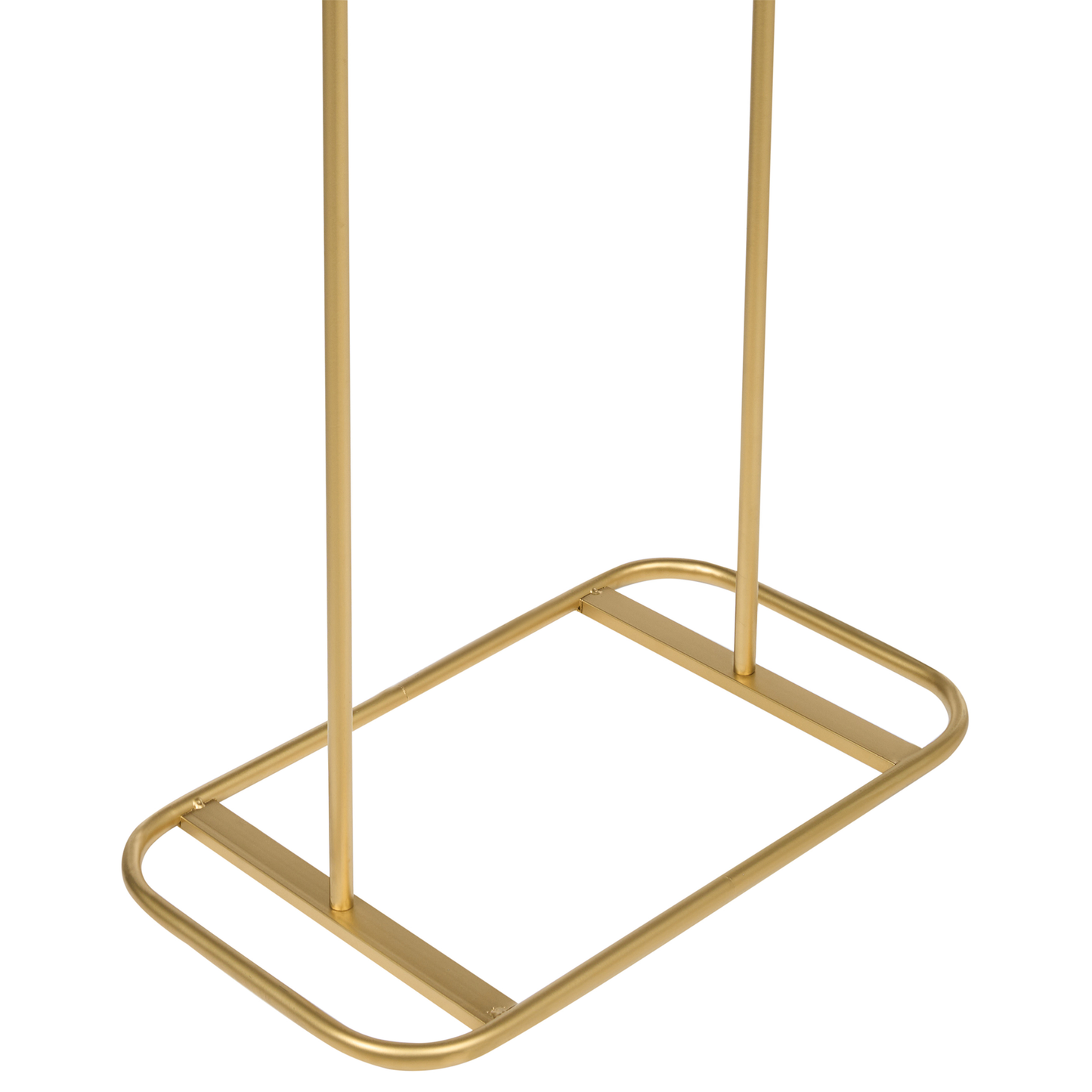 Gold Iron Clothes Rail 171cm Freestanding Rack