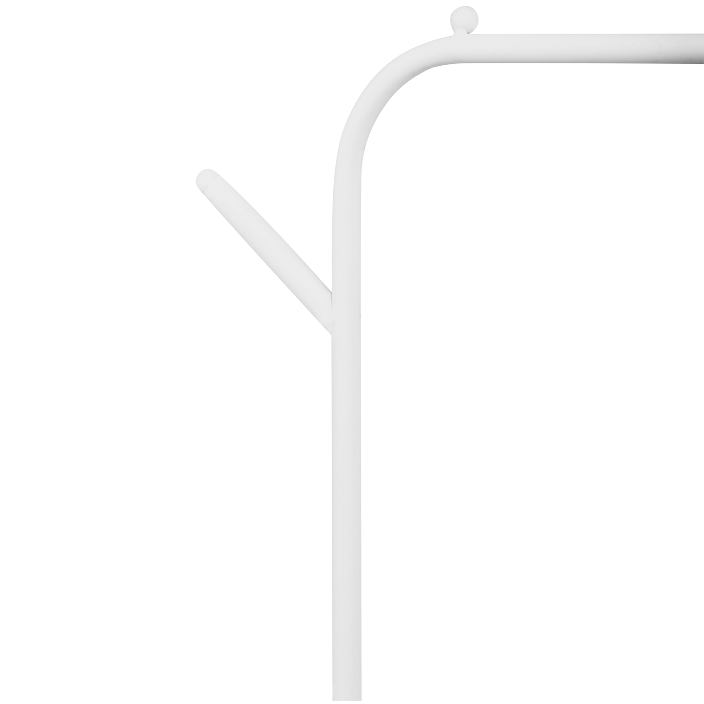 Astra Home White Clothes Rail Freestanding 171cm
