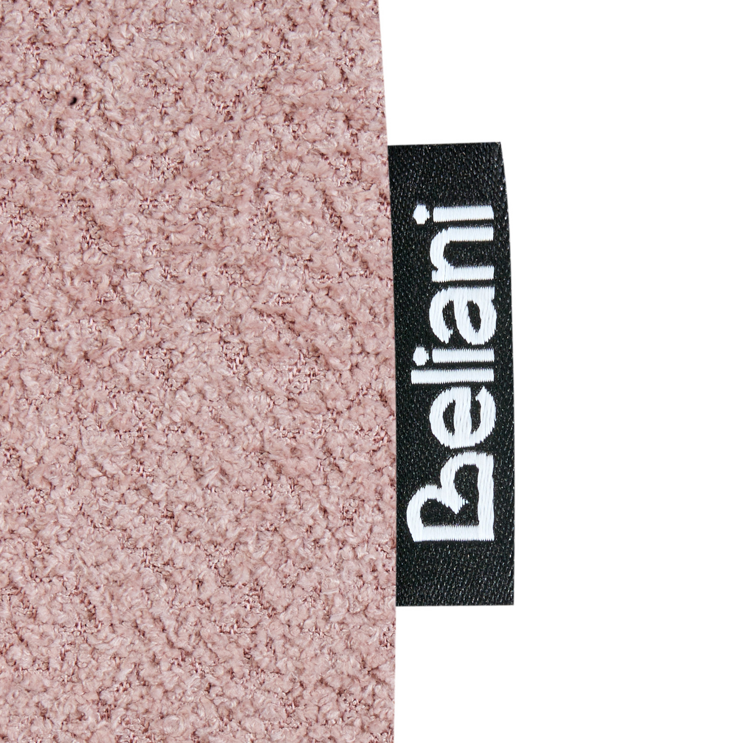Light Pink Boucle Armchair For Kids With Armrests Nursery