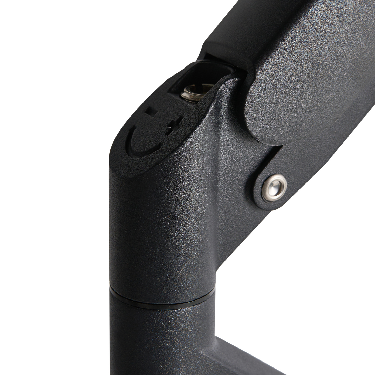 Dual Monitor Arm Aluminium Desk Clamp Rotatable Black