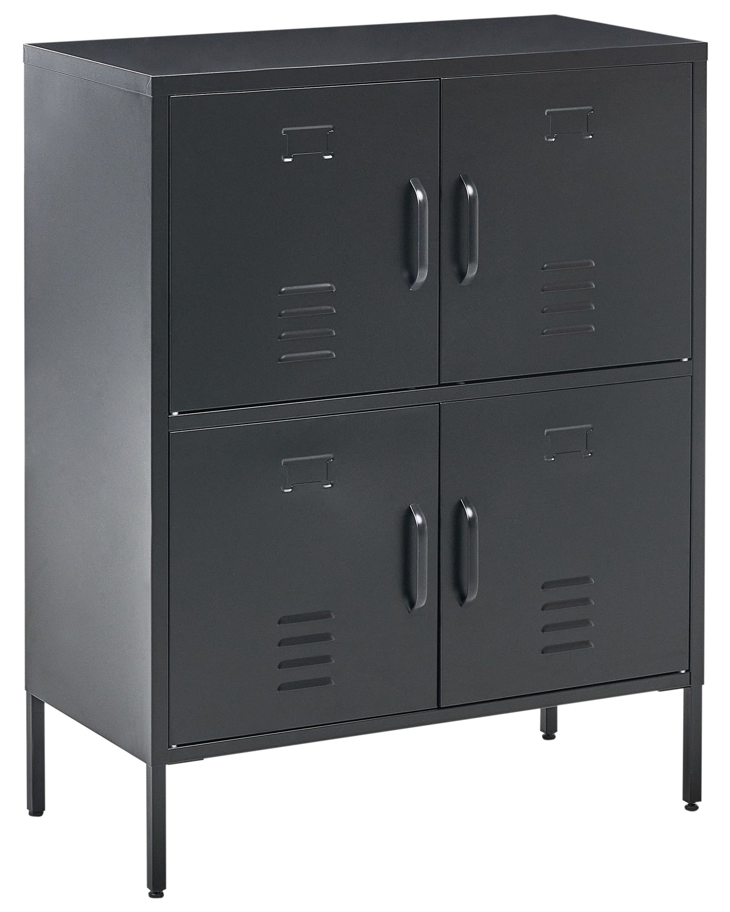 Sideboard Cabinet 4-Door Locker-Style Office Storage