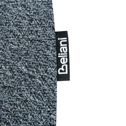 Boucle Armchair With Armrests Dark Blue Chair For Children