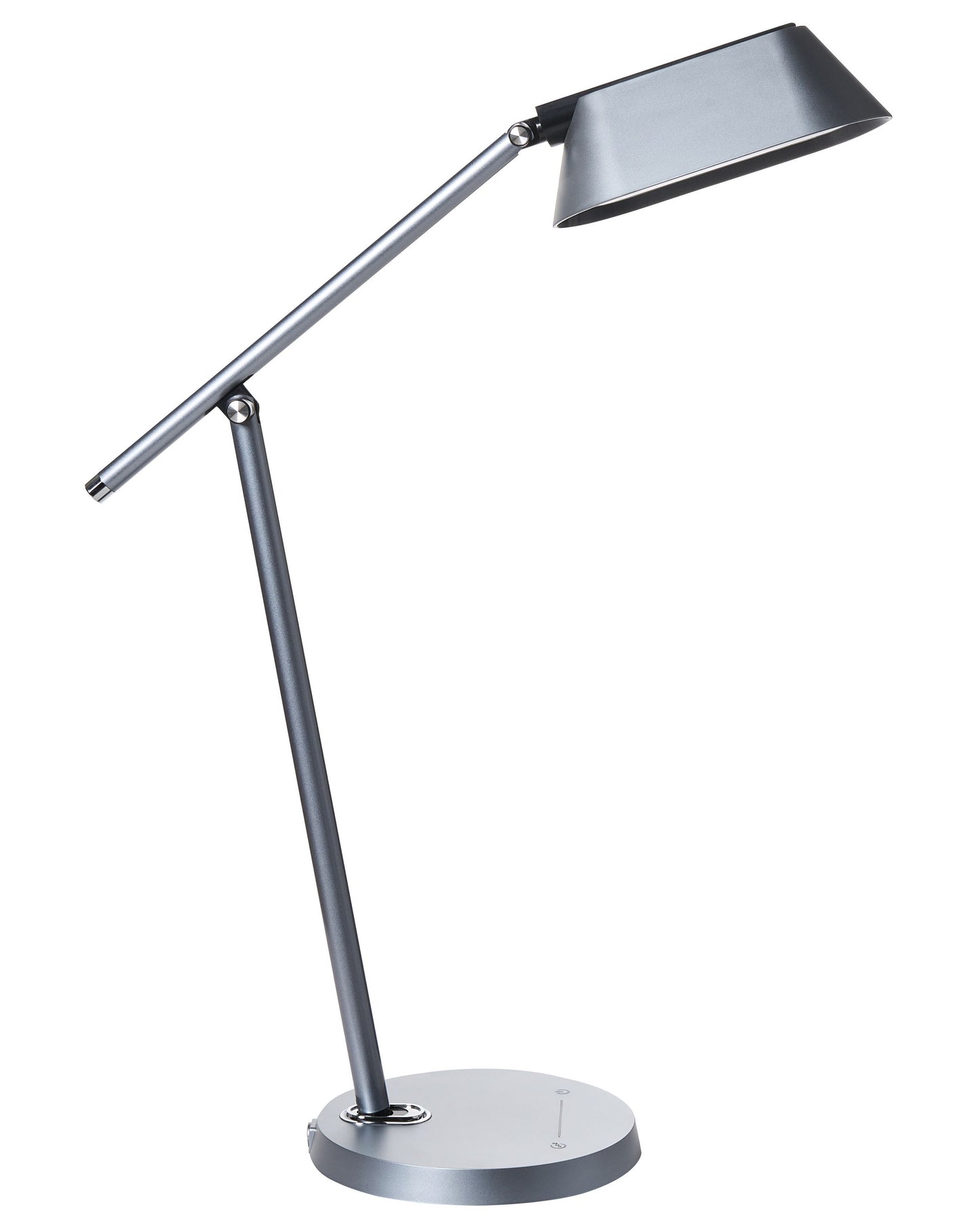 Office Desk Lamp Grey Adjustable Arm Dimmer