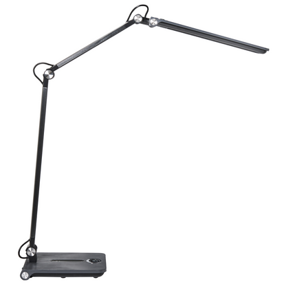 Office Desk Lamp Grey With 5 Step Dimmer And Timer