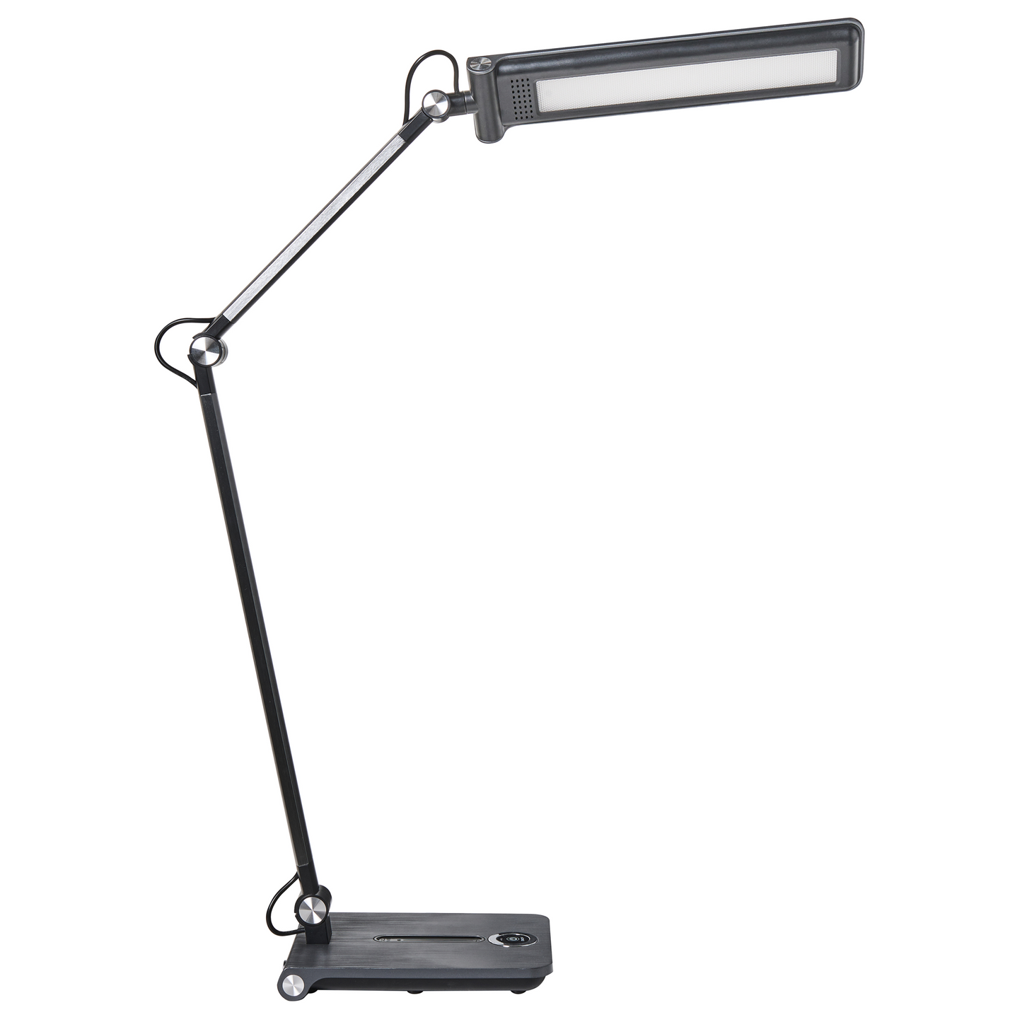 Office Desk Lamp Grey With 5 Step Dimmer And Timer