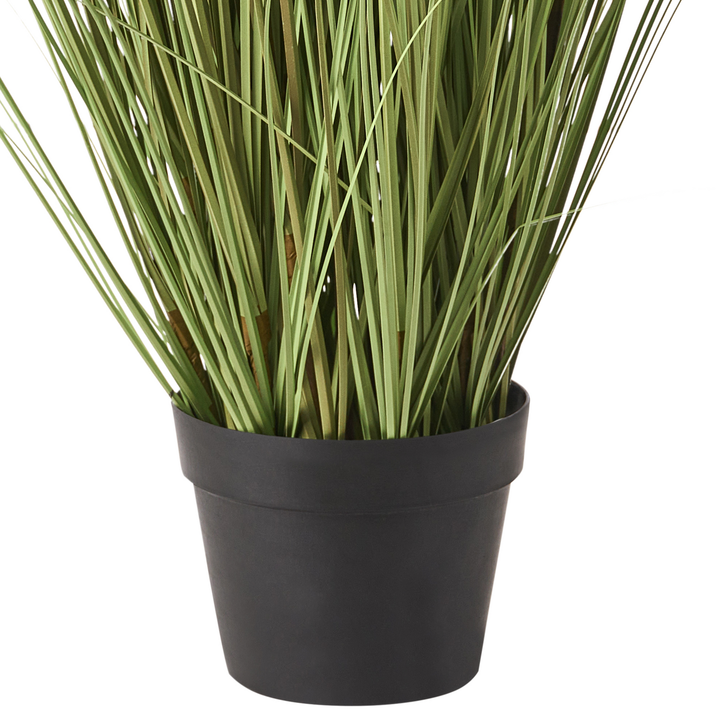 Fox Tail Green Brown Artificial Plant In Black Pot 150cm