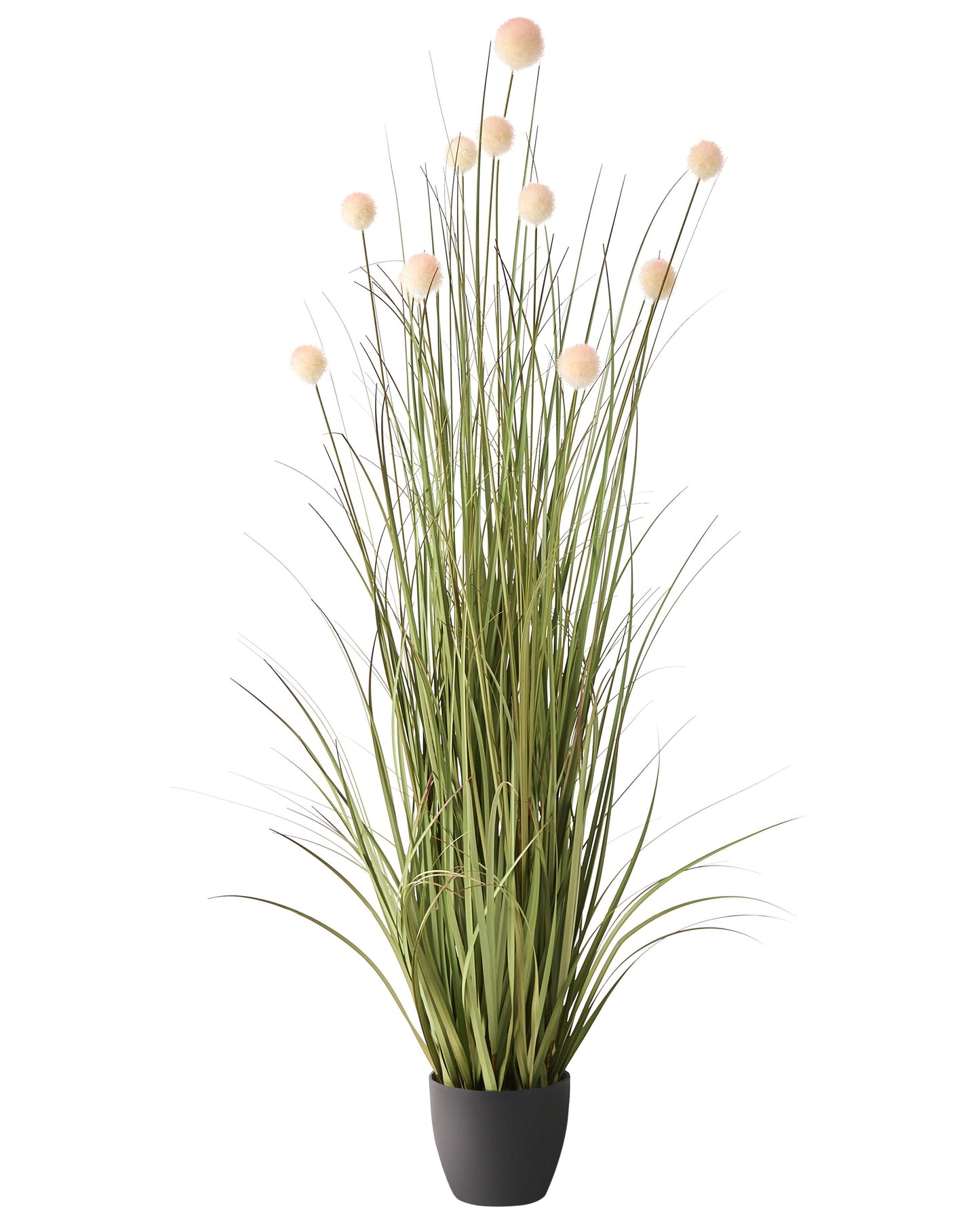 Lux Botanics 120cm Pink Tinted Artificial Potted Plant In Black Pot