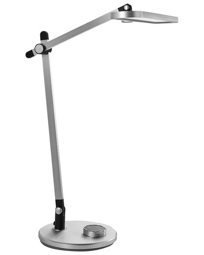 LED Desk Lamp Silver Rotatable Arm Stepless Dimmer CCT Modes