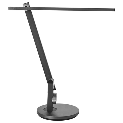 Office Desk Lamp Grey Adjustable Arm 10 Step Dimmer