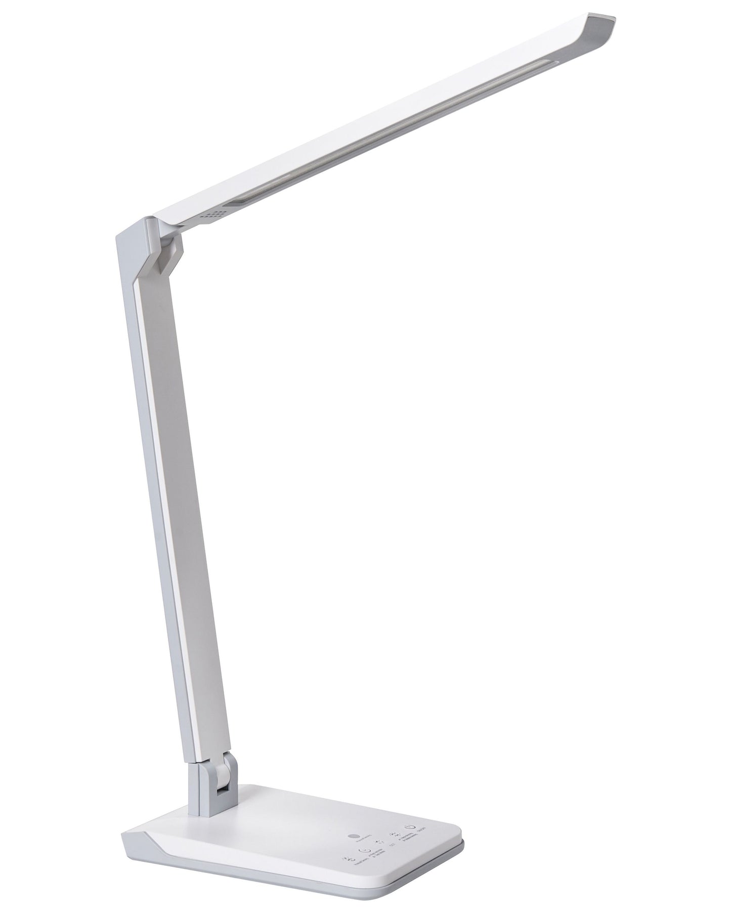LED Desk Lamp White With Dimmable Brightness And Color Temp