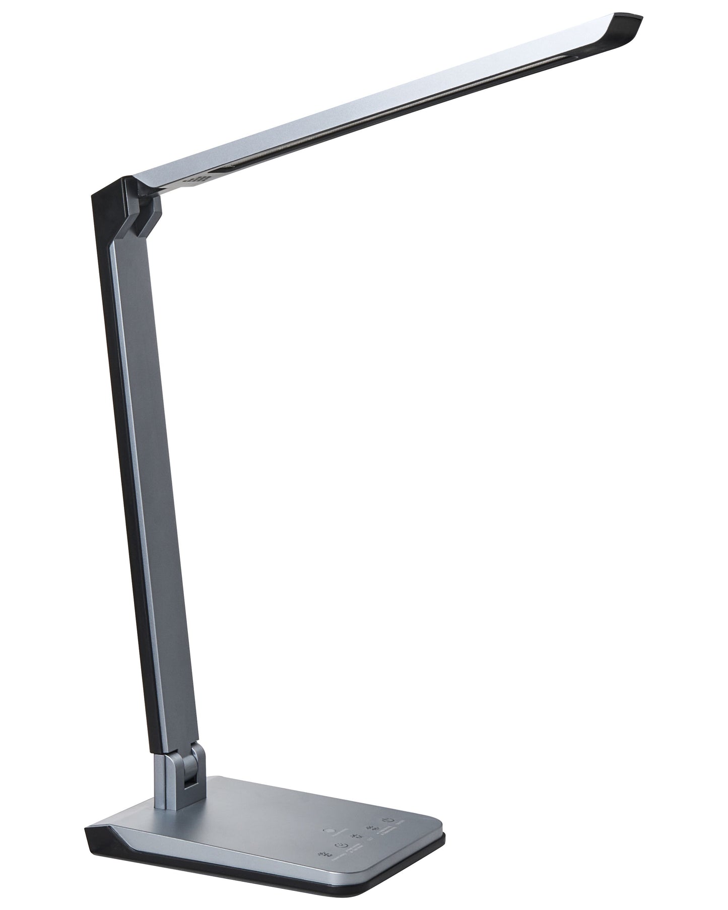 LED Desk Lamp Dark Grey With Adjustable Brightness And Color Temperature Dimmer For Home Office