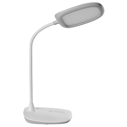 Office Desk Lamp White LED With Adjustable Arm Stepless Dimming CCT Function