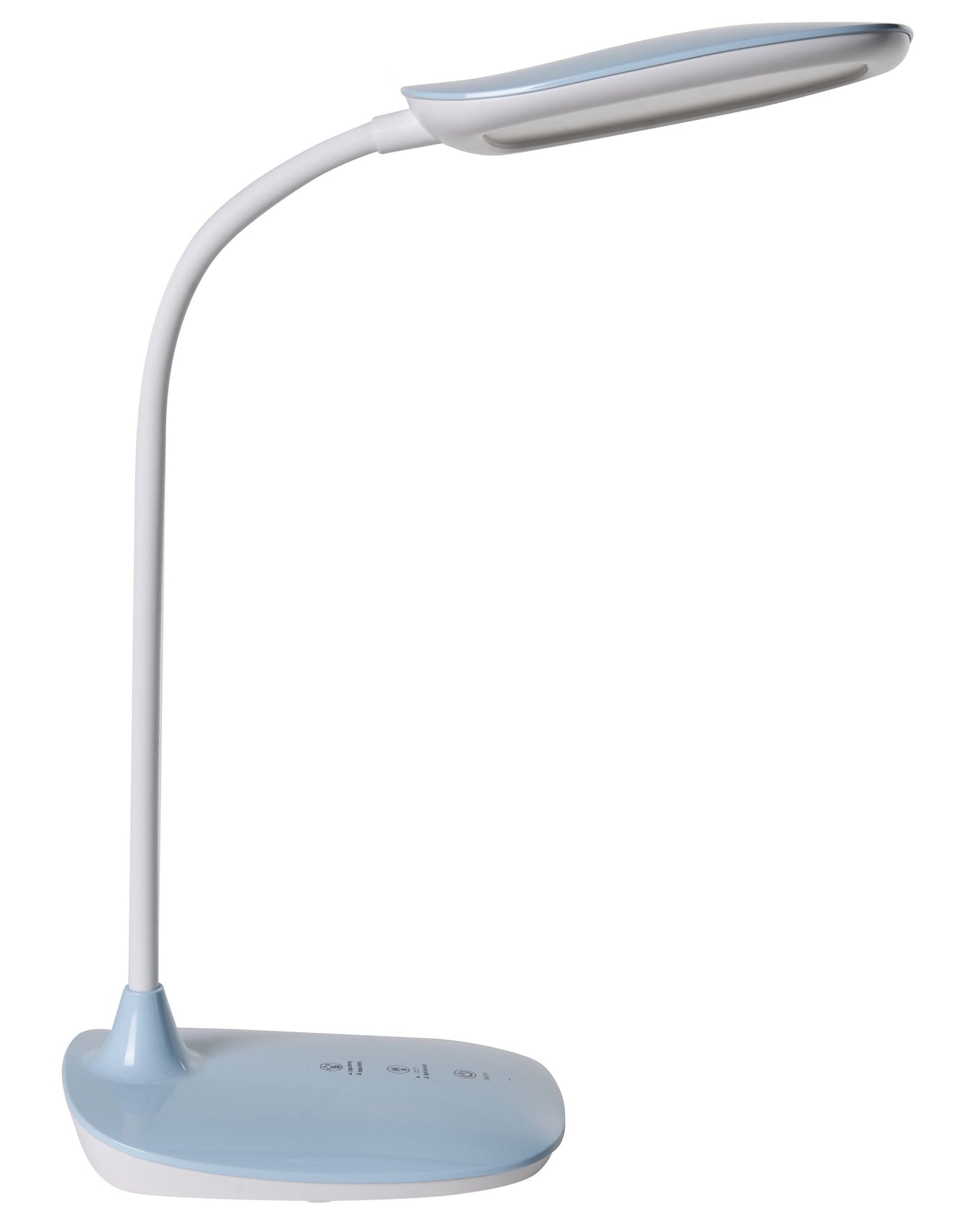 Blue Office Desk Lamp Adjustable Arm Stepless Dimmer CCT