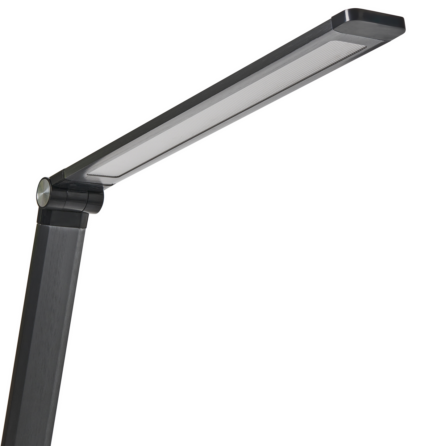 Desk Lamp Black Aluminium Wireless Charger Stepless Dimmer