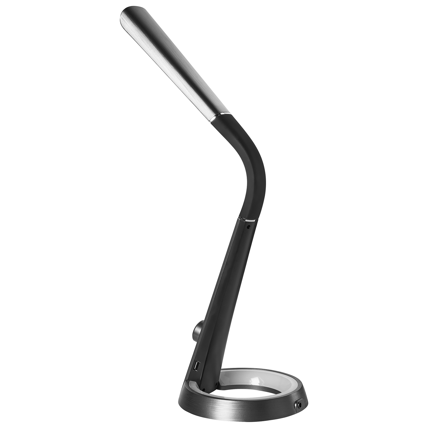 Desk Lamp Black 3 CCT Modes Stepless Dimmer USB Port