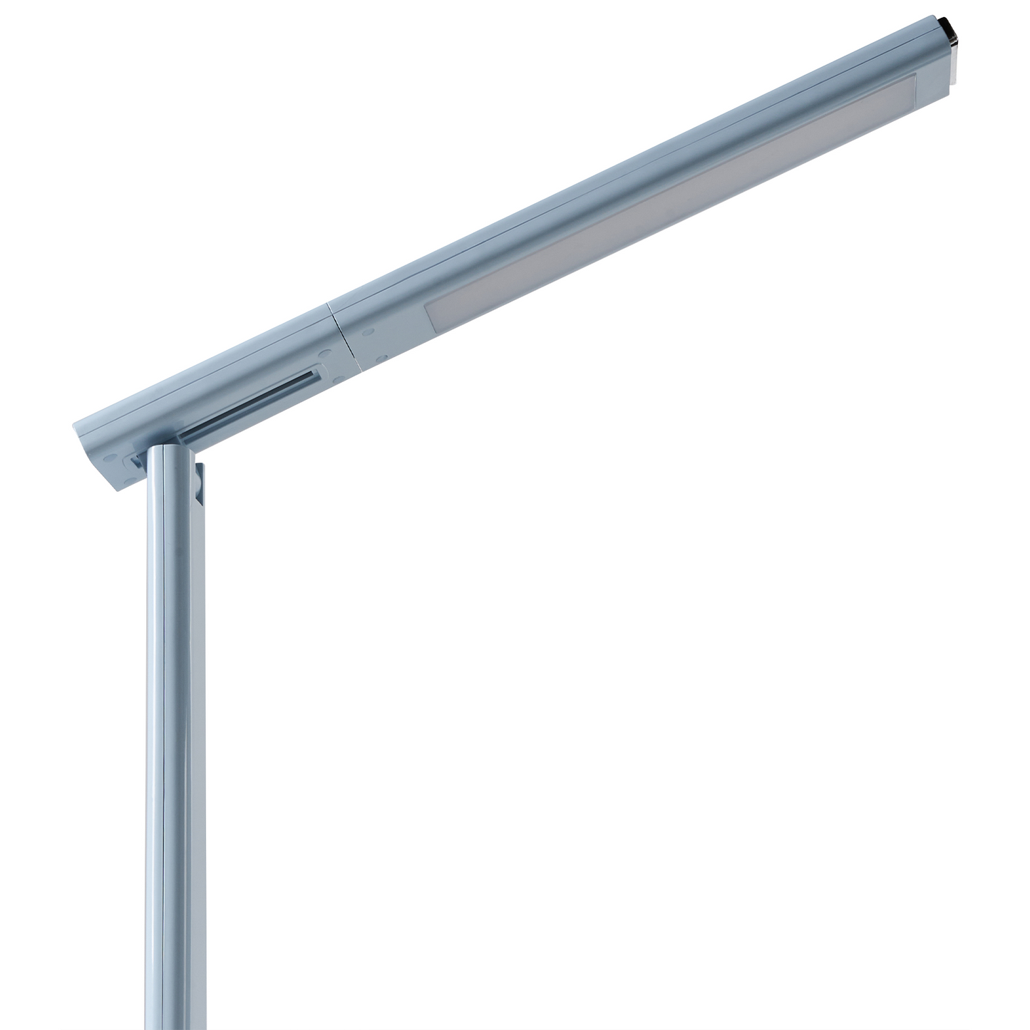 LED Desk Lamp With Pen Holder, 3 CCT Dimmer, Light Blue