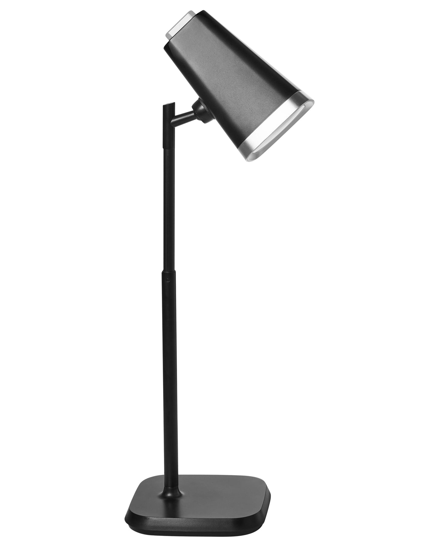 Black 2-In-1 Office Desk and Wall Lamp with Detachable Arm