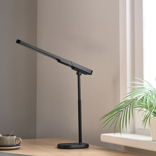 Desk Lamp Black Multifunctional Detachable Stepless Dimmer CCT