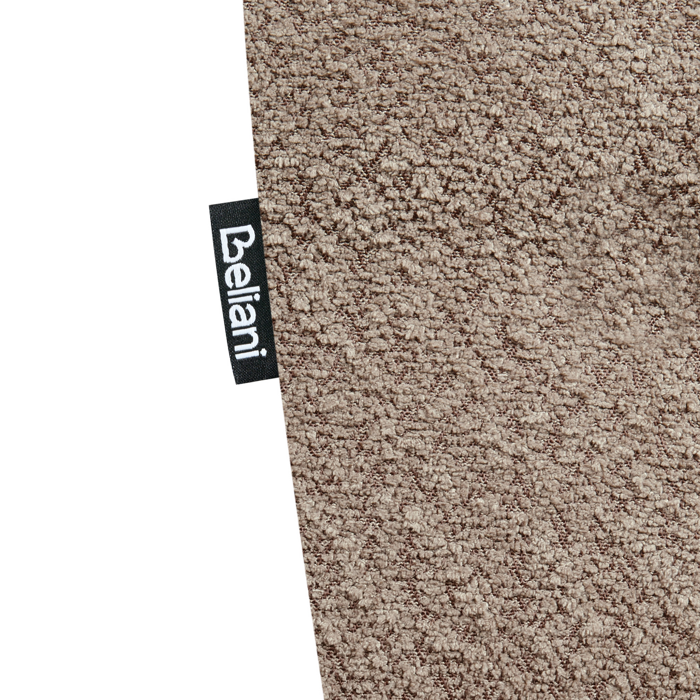 Kids Hippo Boucle Armchair Brown with Armrests