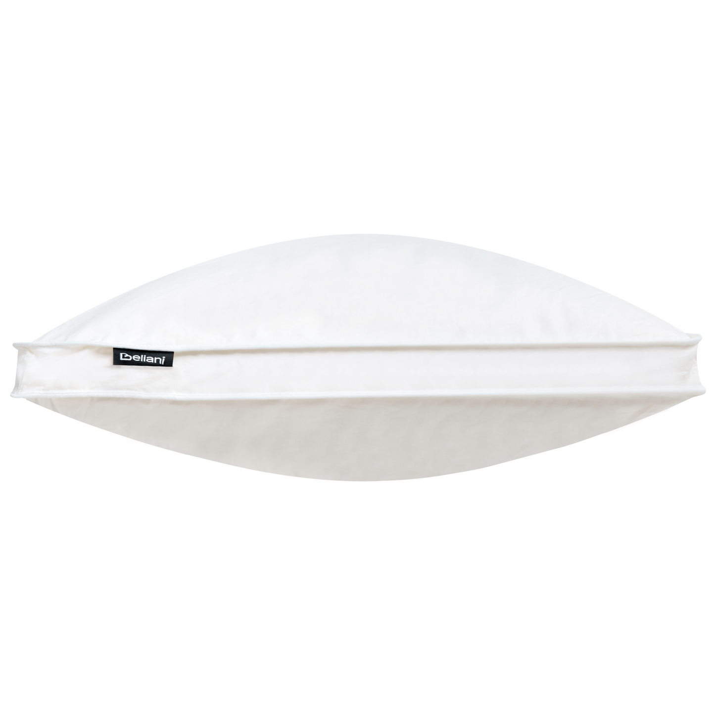 Pillow 2 White Cotton Duck Down Fill 40 x 80cm Medium Soft
