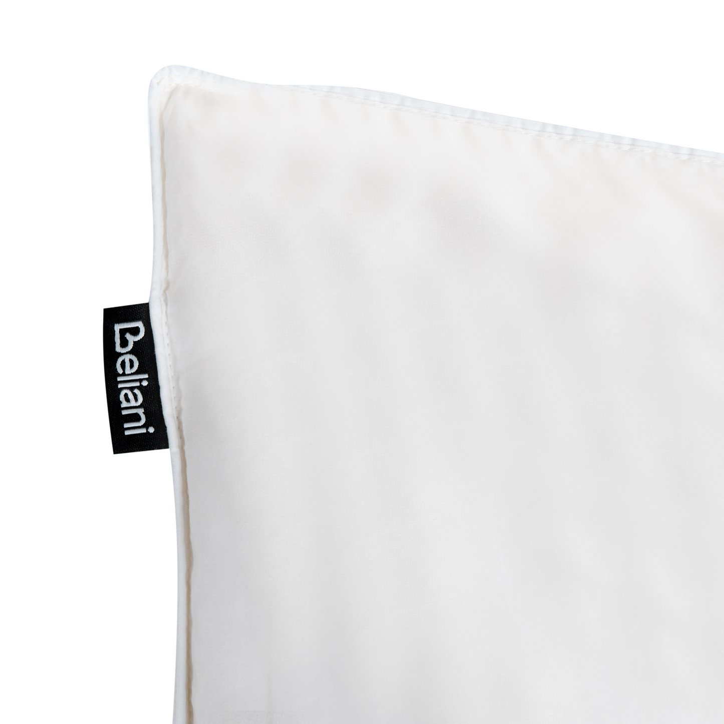 Duck Down Pillow Set 2 Pack 50 x 60cm White Cotton Cover Medium Soft Bedding