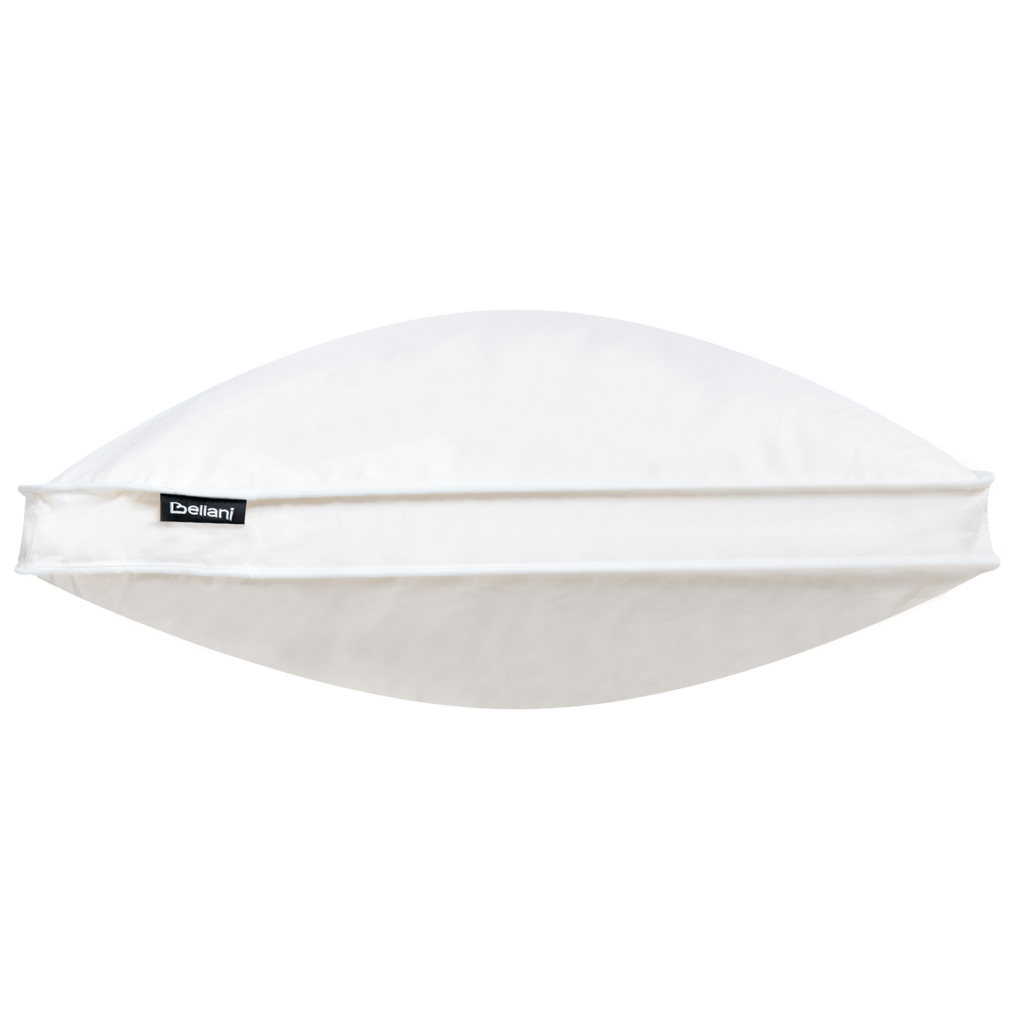 2 Pack White Duck Down Feather Pillows 40 x 80cm High Loft Medium Soft Set
