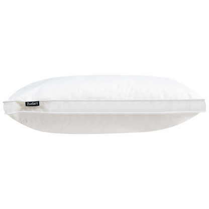 Cloud Nest Bed Pillow White Cotton Duck Down Feathers 50 x 60 High Loft